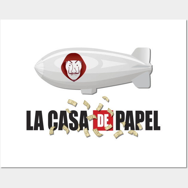 La casa de papel Wall Art by MIMOgoShopping